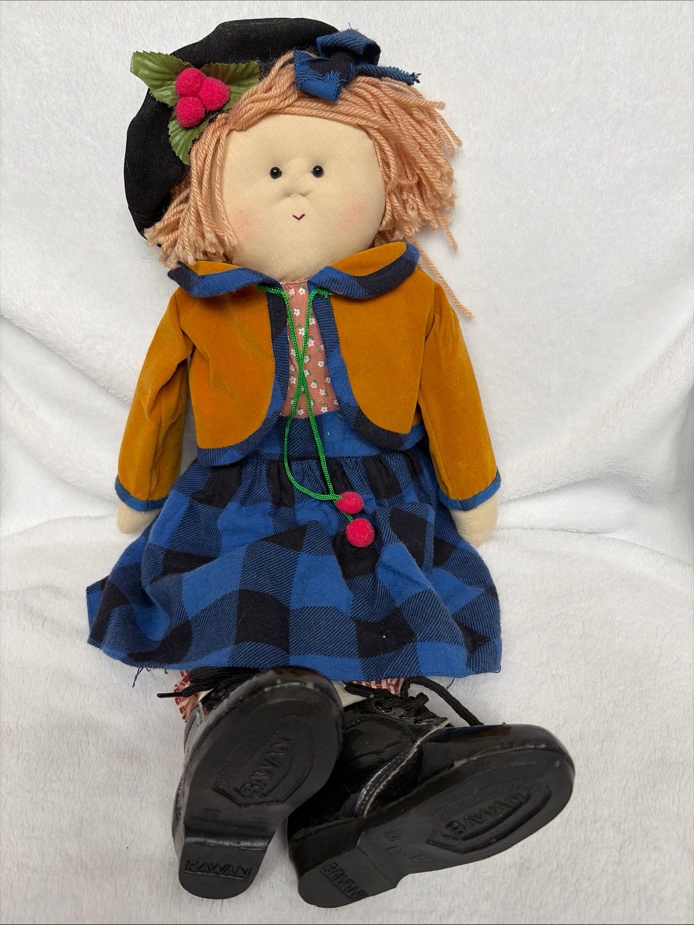 vintage Albert E. Price Inc. cloth rag doll